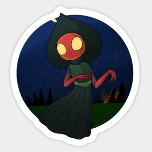 Flatwoods Monster Sticker